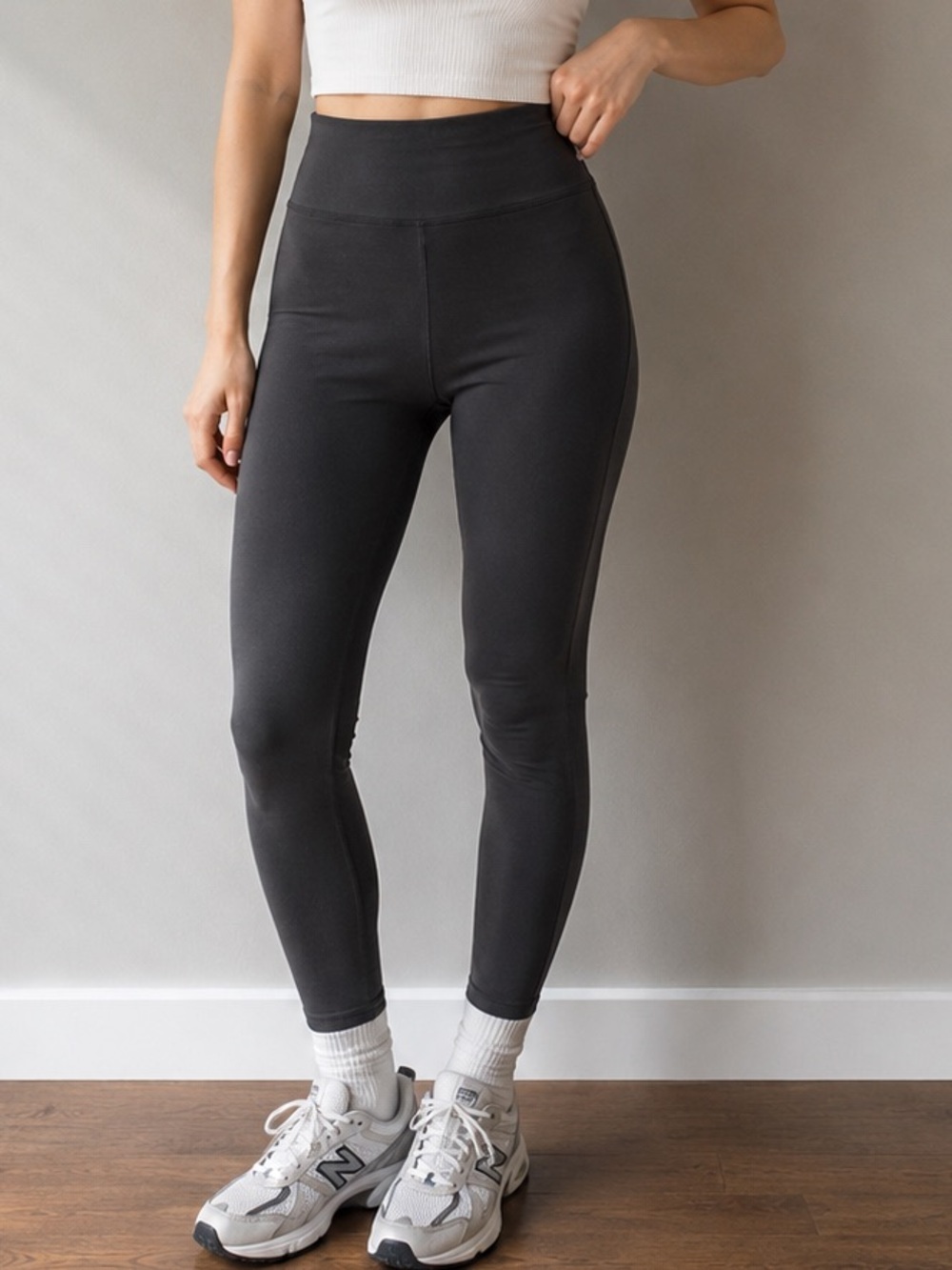 PINK Victoria’s Secret Black High Rise Leggings Size M